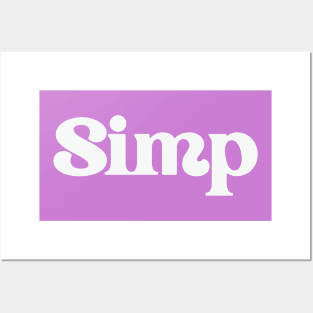 Simp Posters and Art